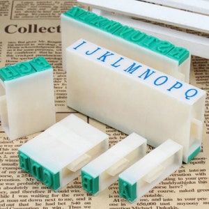 Carimbos de alfabeto, 10/26 unidades, 4/4,5 mm/0,17/0,15 polegadas, letras de A a Z, números digitais de 0 a 9, selo de símbolos, ferramentas de scrapbooking DIY de plástico