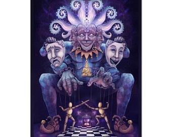 The Jester - Museum-Quality Matte Paper Poster