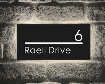 Custom Modern Hotel Room Number,Apartment Room Number,Address Signage,Contemporary Home Address Sign,Street Number Sign,Home Decor,Door Sign