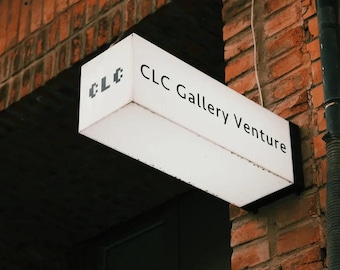 Custom LED Light Box Sign - Waterproof Business Signage, Illuminated Storefront Sign, Outdoor Address Plaque, Modern LED Advertising Display