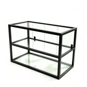 Clear Counter Bread Display Case, Acrylic Storage Box for Pastry, Hand Figurine Dustproof Collectible Showcase