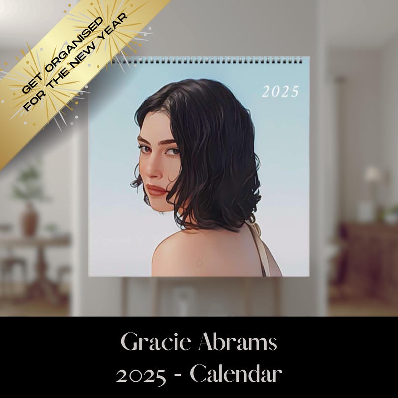 Square Calendar Design 2025 Etsy