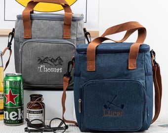 Personalized Insulated Cooler Bag: Groomsmen Wedding Party Gift