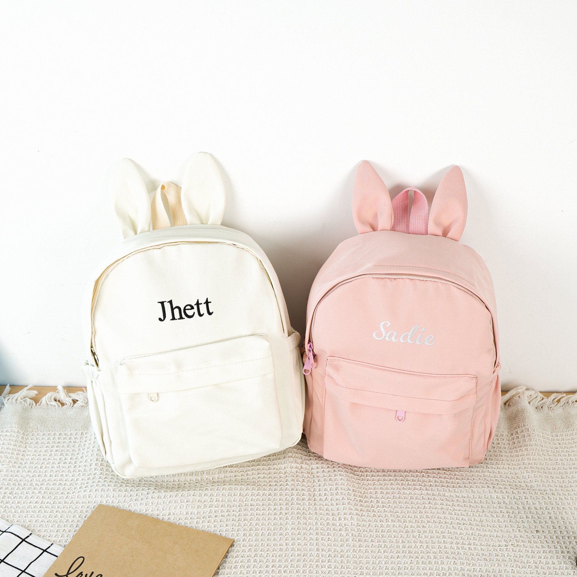 Pink Bunny Backpack