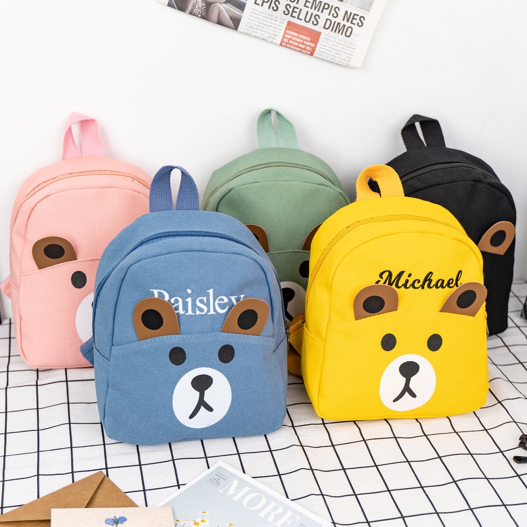 Toddler Backpack for Kids Personalized School Bag With Name Custom