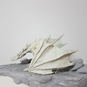 Sycyliar, handmade resin dragon, dragon miniature, dragon figurine, dragon statuette, dragon figure for collectors and dragon lovers