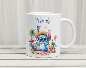 Mug stitch personnalisé , tasse enfant, cadeau personnalisé, tasse avec prénom, mug personnalisable à offrir