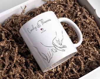 Mug personnalisé couple, noces , mariage, anniversaire mug personnalisable