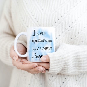 Mug Humour Génial Merci le Cadeau Pourri Tasse Message drôle. Idée