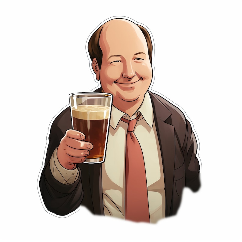The Office/dunder Mifflin Drinking Buddies Stickers. *printable ...
