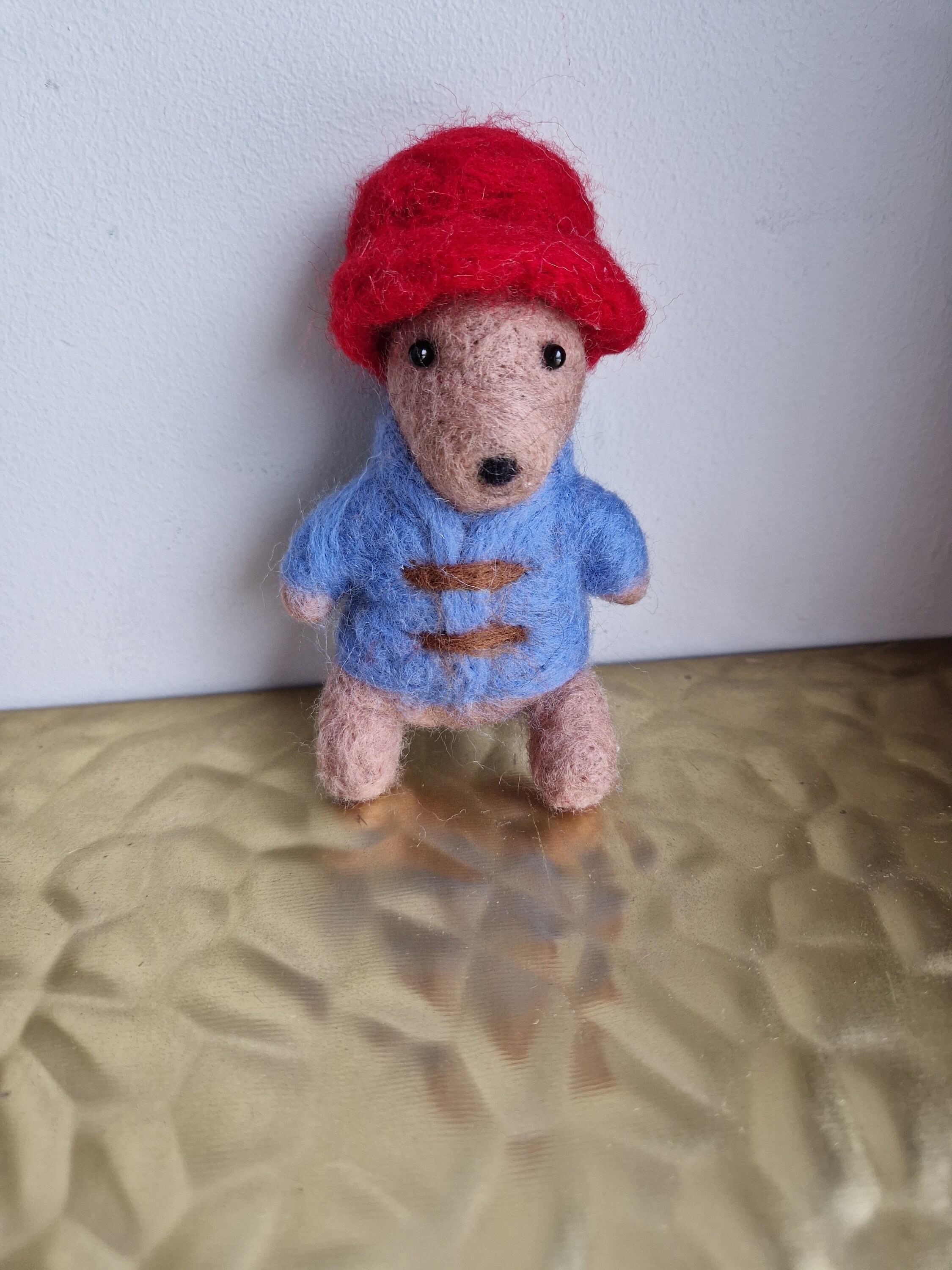 Paddington Bear Needle Felt Etsy UK