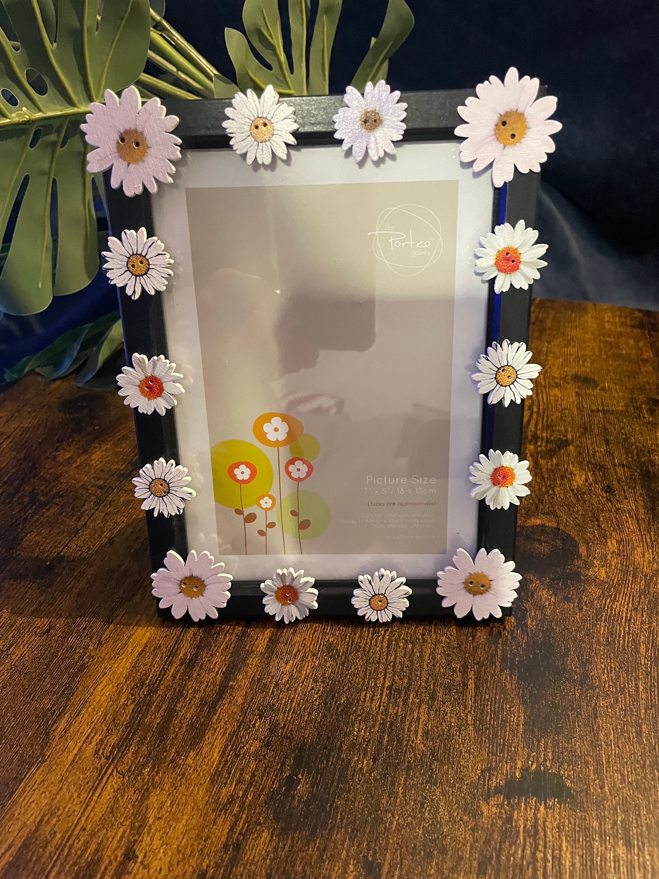 3D Flower Photo Frame - Etsy