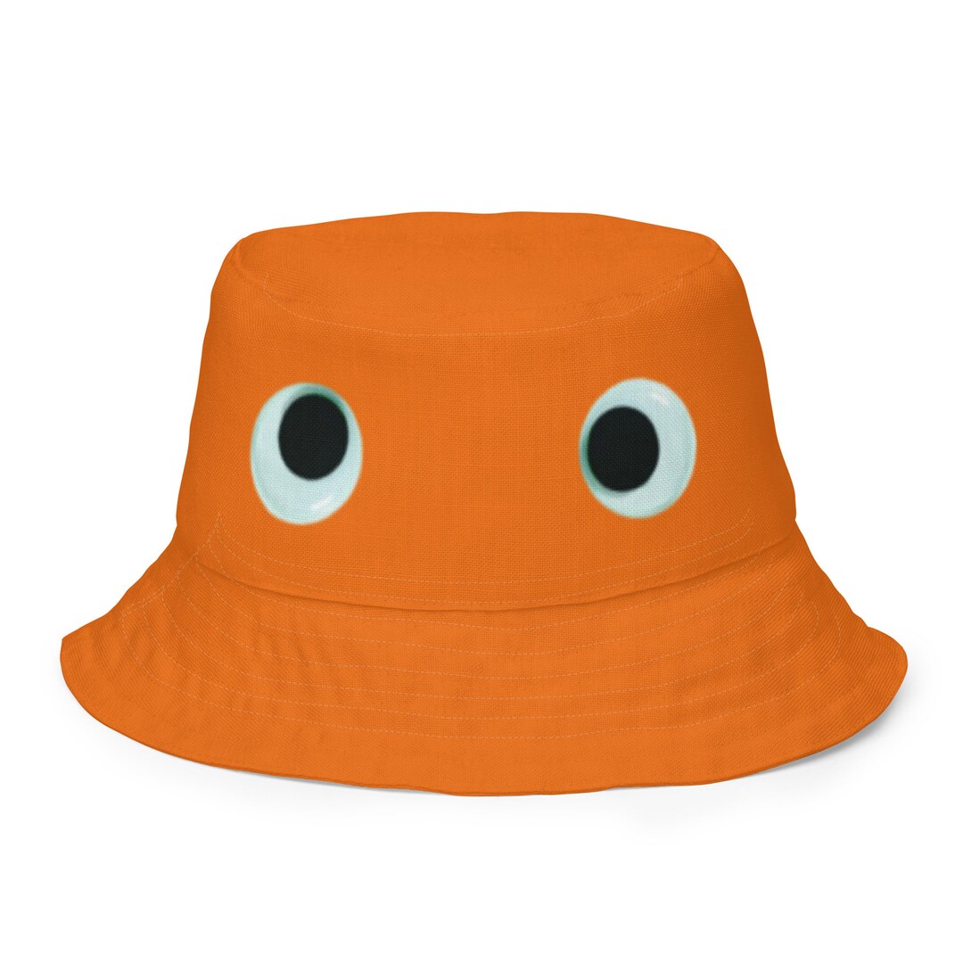 Googly Eyes Reversible Bucket Hat Etsy