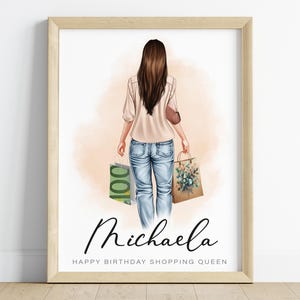 personalisiertes Geldgeschenk zum Geburtstag | last minute Geschenk Tochter, Schwester, Freundin | Geschenkidee DIY | PDF digital download