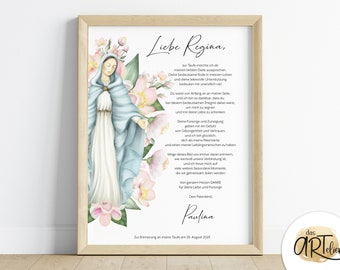 personalized sponsorship letter for godmother | godfather | Baptism gift | Baptism gift | Godmother | Godfather | Godparent gift | Certificate