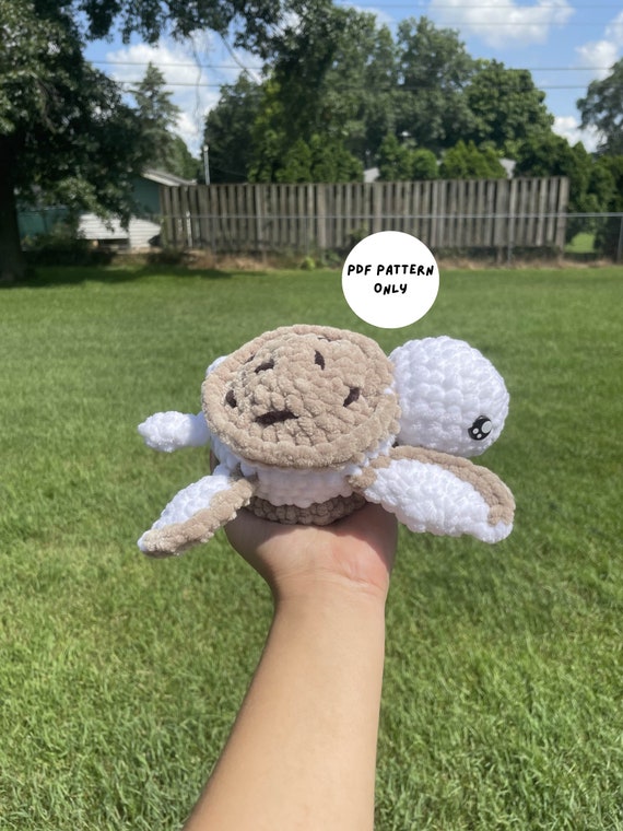 Ice Cream Cookie Sandwich Sea Turtle Crochet Pattern!