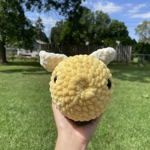 Jumbo Crochet Bee Pattern Etsy