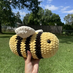 Jumbo Crochet Bee Pattern Etsy