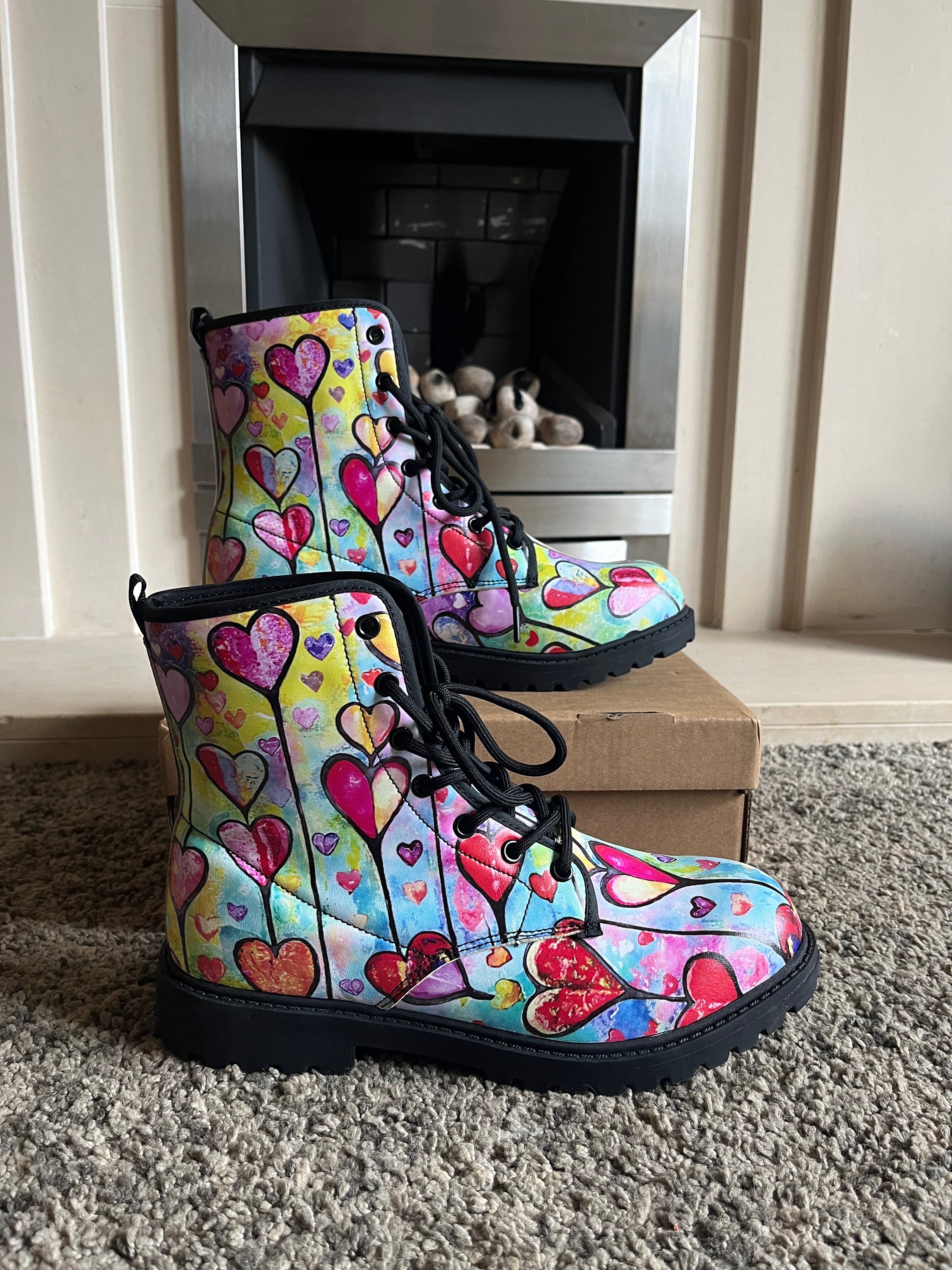 Funky dr martens clearance boots
