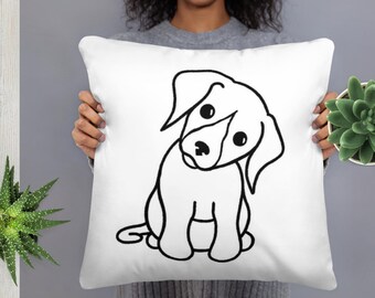 Cute Puppy Pillow