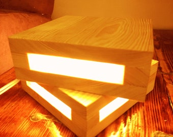 Handmade Wooden Lamp