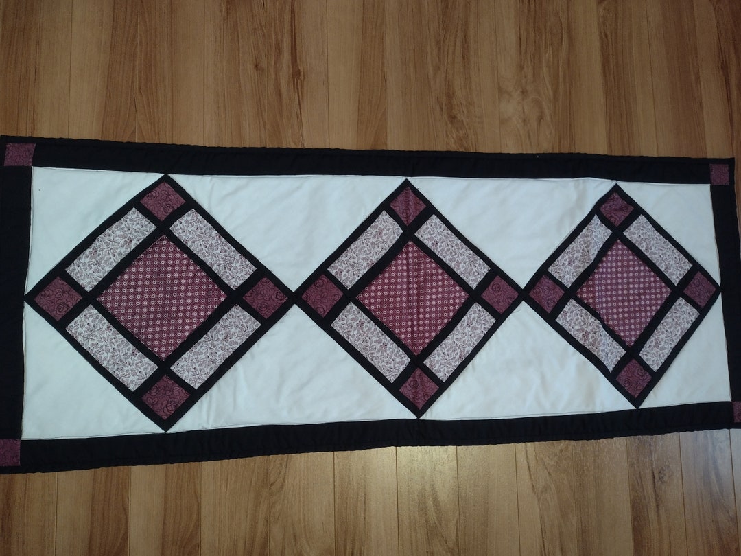 Classic Patchwork Quilted Table Runners. Etsy