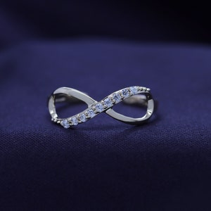 0.07 Cttw Natural White Diamond Accent Infinity Adjustable Toe Ring Foe Women In 10K Or 14K Solid Gold and 925 Sterling Silver