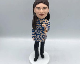 Custom bobble Head, Create Your Own Bobblehead, Make Your Own Bobblehead, Custom Bobbleheads Female, Personalized Action Figure Of Yourself