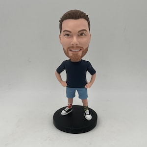 Custom Man Bobbleheads,Custom bobbleheads  creative gifts, personalized statue gifts for him, unique bobblehead gifts for him, unique gifts