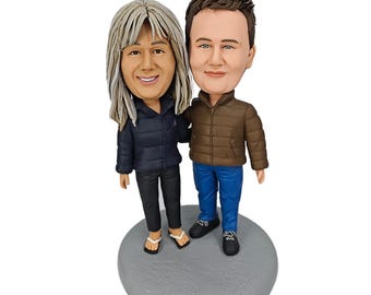 personalised couple bobble head,anniversary gift for parents,50th anniversary gifts for parents,50th wedding anniversary gifts for parents