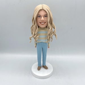 Custom bobble Head, Create Your Own Bobblehead, Make Your Own Bobblehead, Custom Bobbleheads Female, Personalized Action Figure Of Yourself