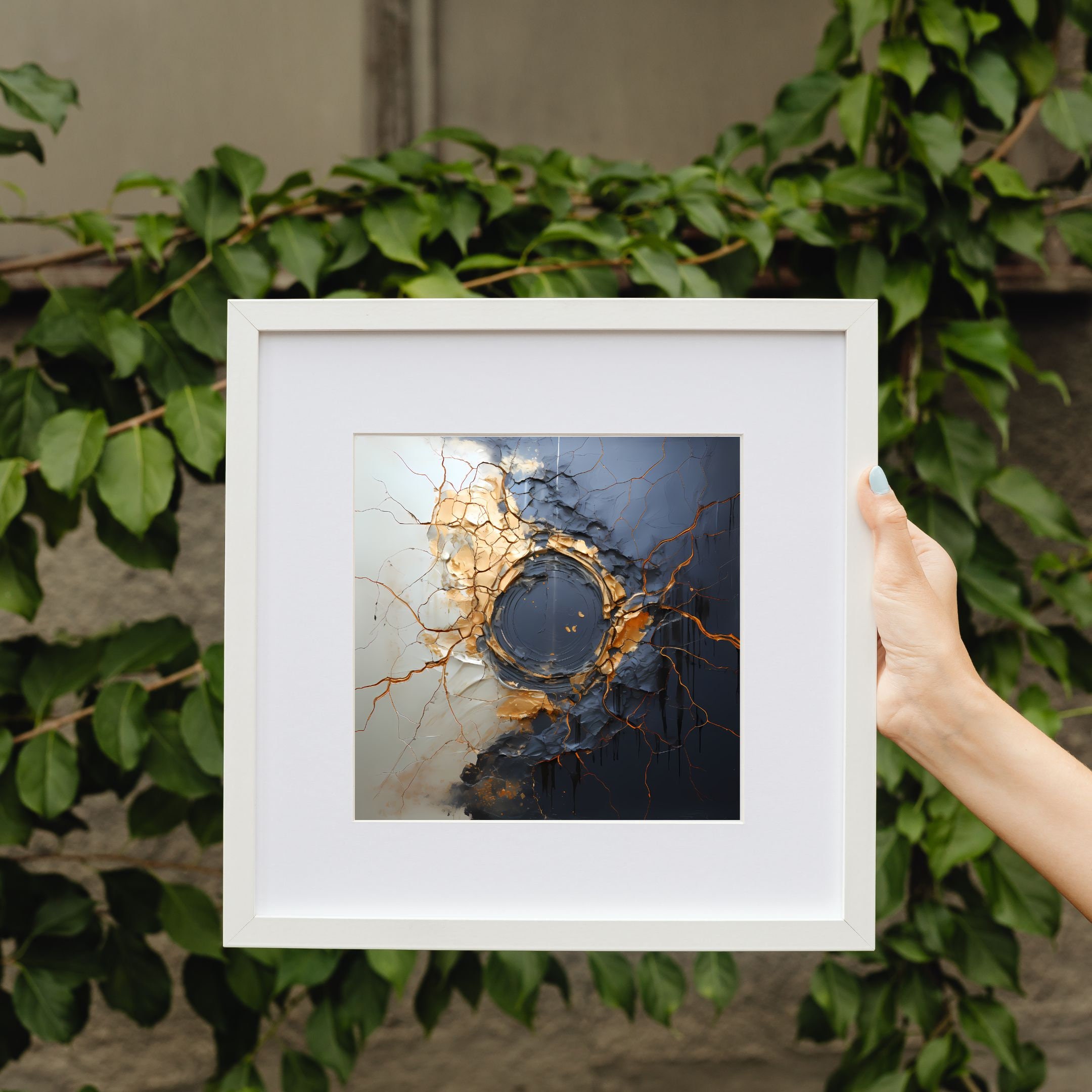 Kintsugi Wall Art Duality of Life Japanese Wall Art - Etsy
