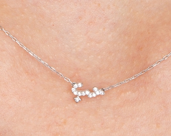 Arabisch Liebe Halskette Tiny Pave Arabisch Liebe Halskette CZ Diamant Nabe Halskette Arabisch Liebe Symbol Halskette Geschenk für Weihnachten Geschenk für Muslim