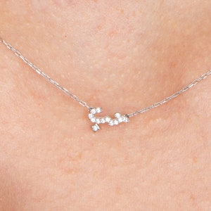 Arabic Love Necklace Tiny Pave Arabic Love Necklace CZ Diamond Hub Necklace Arabic Love Symbol Necklace Gift for Christmas Gift for Muslim