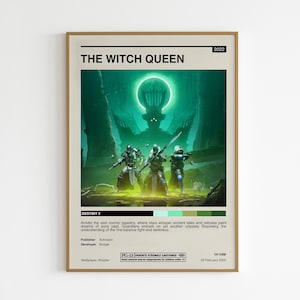 Destiny 2 Poster High Quality Destiny 2 Wall Art Destiny 2 Movie Poster, Destiny 2 Print