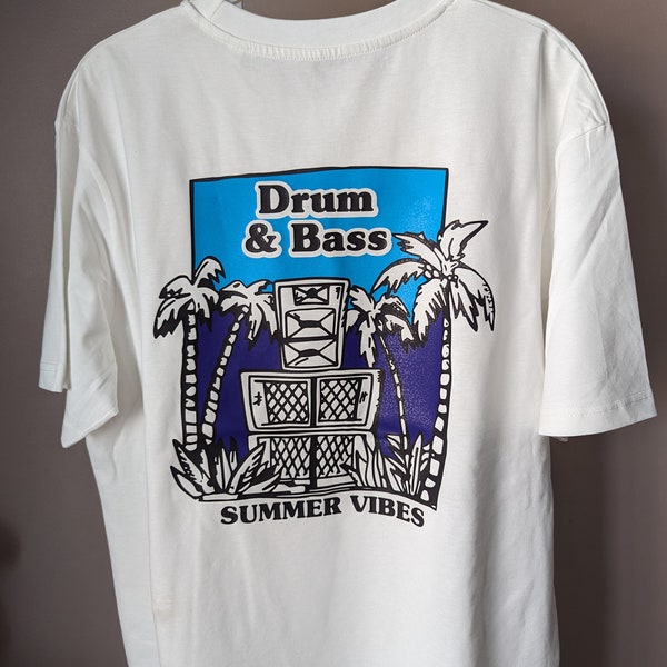 T-shirt Uomo Costa Del Mar Cannery Row Bass - 100% Cotone, Grafica Originale, Taglie S-XXL