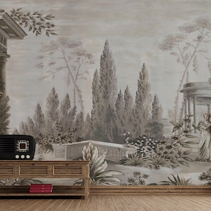 Historical Ancient Greek Artifacts Wallpaper - Removable Wallpaper - Peel and Stick - Art Wallpaper - Wall Decor