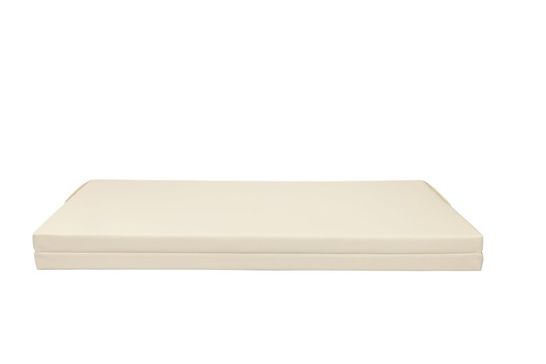 Tapis d'éveil / tapis de Motricité Libre très épais de haute qualité en similicuir imperméable en beige image 10