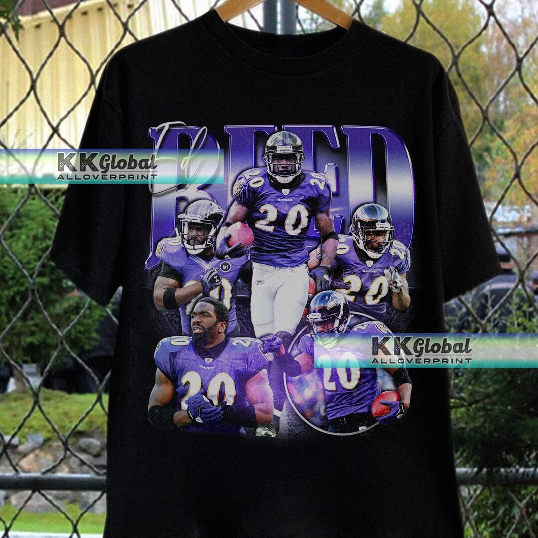 Ed Reed Retro American Football Bootleg Shirtauthentic Ed Etsy
