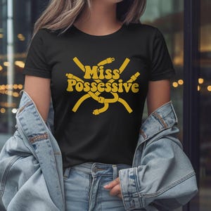 Miss Possessive Babytee Y2K Indie Pop Baby Tee Fangirl Gift Music Lover Shirt Emotional Song Lyric Shirt Gift, I Love Tate Tshirt
