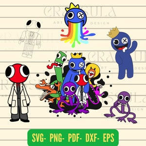 rainbow friends game  Sticker for Sale by rinjinsato