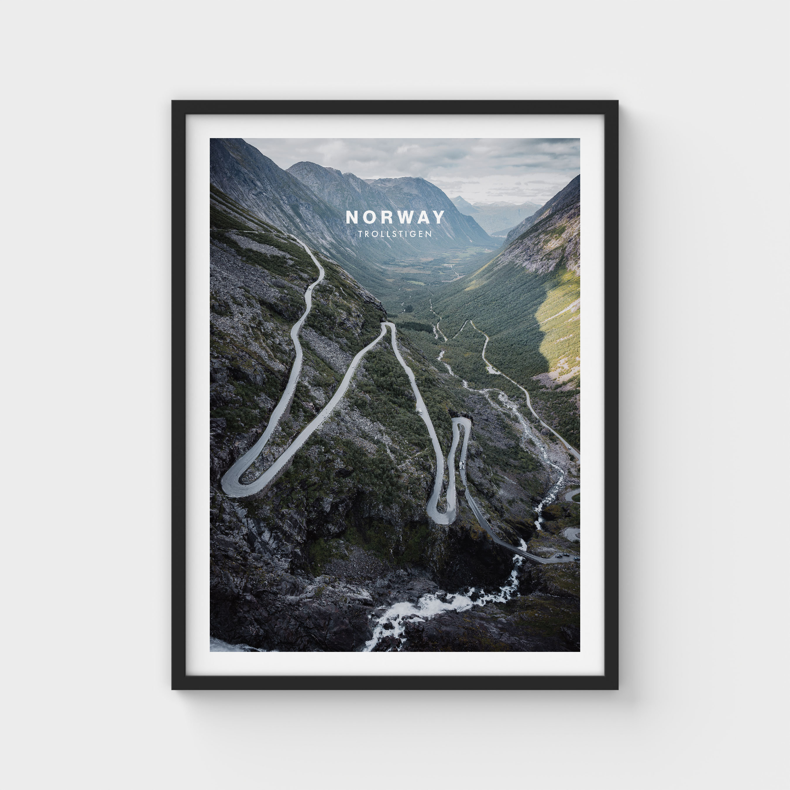 Carte Postale Norvège - Trollstigen / Trollene - CPM - Occasion