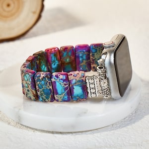 Bohemian Apple Watch Band • Handmade Bracelet Wrist Strap 38mm 40mm 41mm 42mm 44mm 45mm 49mm • Apple Watch Band For Women • Series 10-1