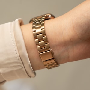 Apple Watch Armband • Metallarmband Uhrenarmband • 38 mm 40 mm 41 mm 42 mm 44 mm 45 mm 46 mm 49 mm • iWatch Armband • Serie 10-1 • Geschenke zum Muttertag