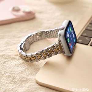 Apple Watch Armband • Metall Armband Uhrenarmband • 38 mm 40 mm 41 mm 42 mm 44 mm 45 mm 46 mm 49 mm • Apple Watch ArmBand • Serie 10-1 • Weihnachtsgeschenk
