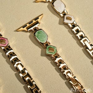 Apple Watch Armband • Metallarmband Uhrenarmband • 38 mm 40 mm 41 mm 42 mm 44 mm 45 mm 46 mm 49 mm • Apple Watch ArmBand • Serie 10-1 • Geschenk für Frauen