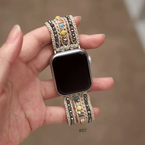 Bohemian Apple Watch Band • Apple Watch Strap • 38mm40mm41mm  42mm44mm45mm49mm • Apple Watch 10-1 Series  • Mother&#39;s Day Gifts