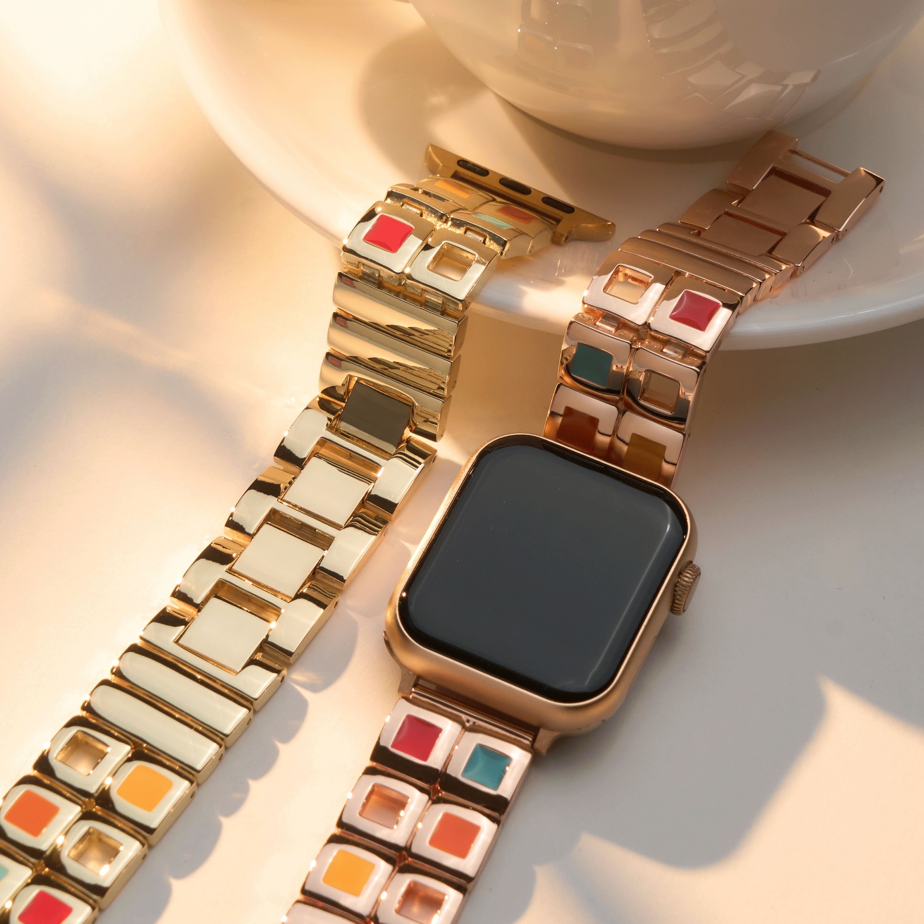 Apple Watch Band • Stainless Steel Watch Strap • 38mm40mm41mm42mm44mm45mm46mm49mm • Apple Watch ArmBand • Series 10-1 • Mother's Day Gifts