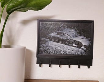 Porte-clés imprimé en 3D voiture / fan art de voitures