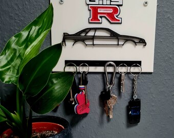 3D printed keychain GTS R Nissan Skyline